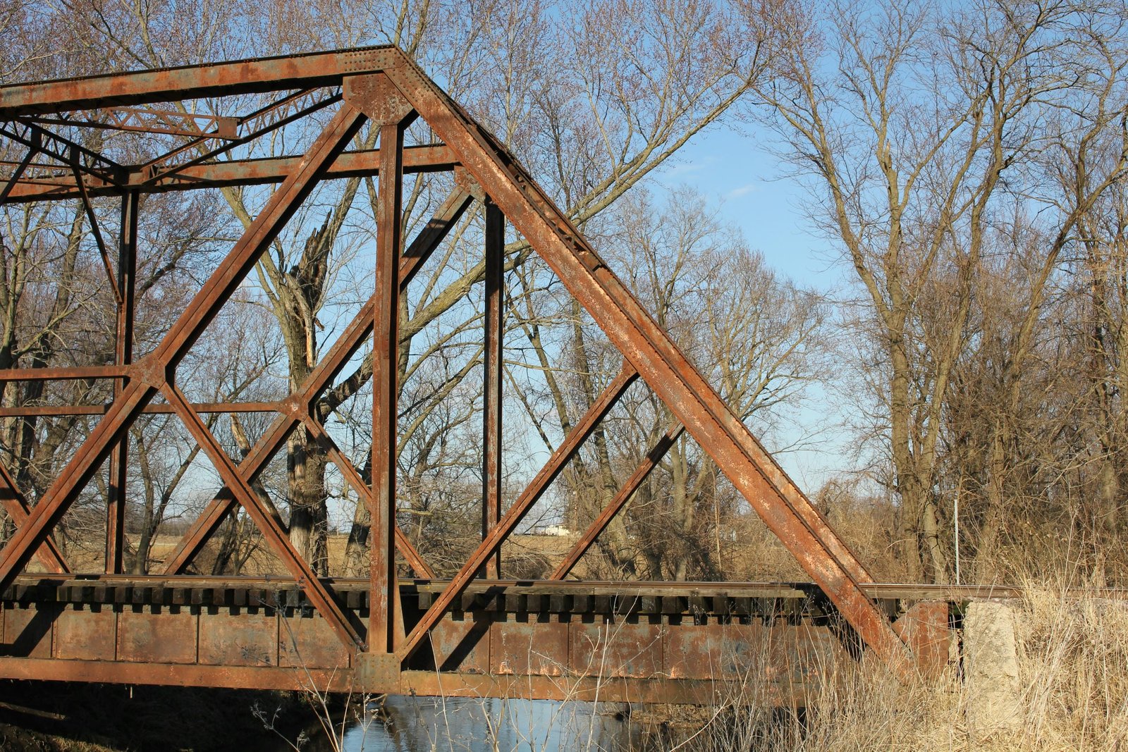 South end of truss